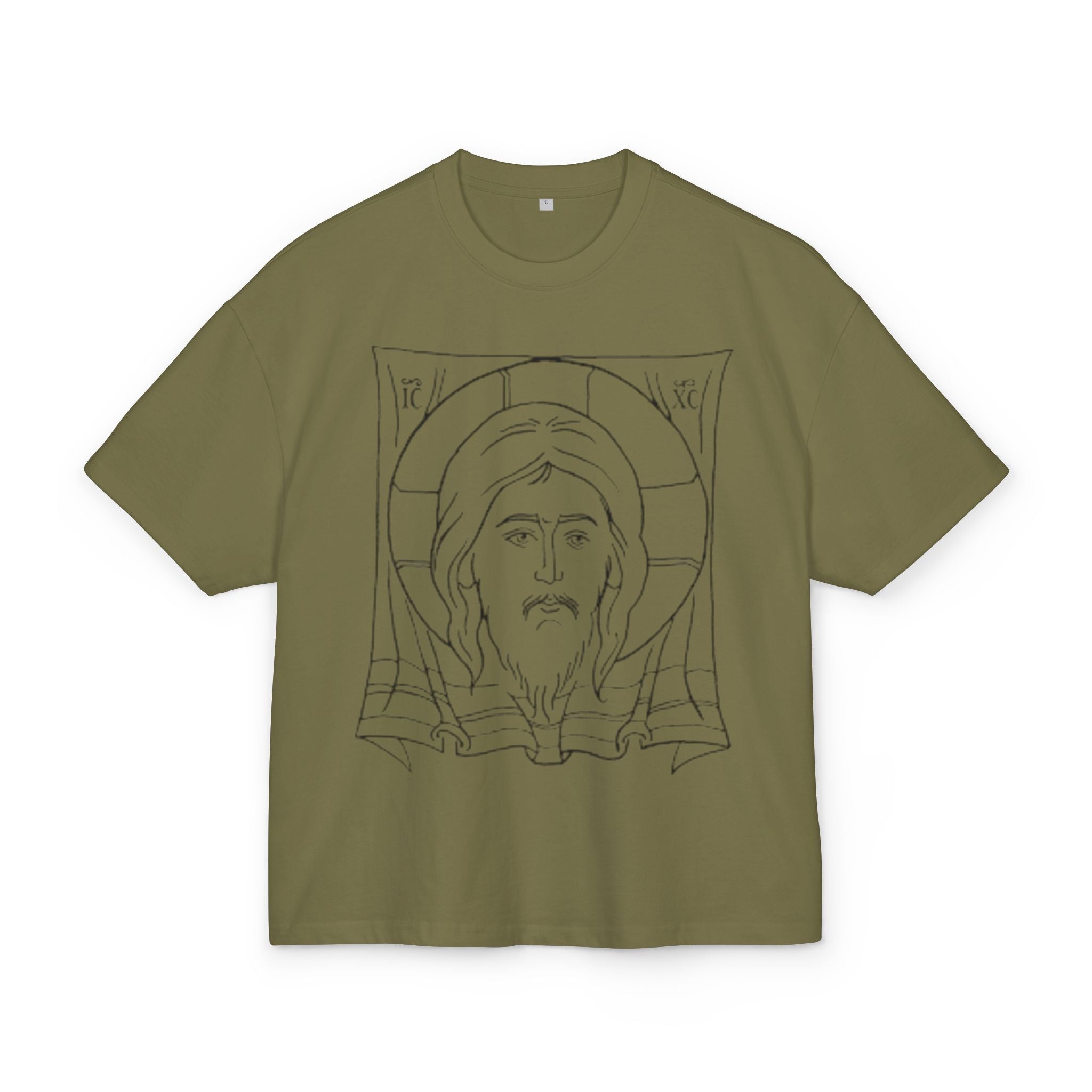 Outline- Unisex Ultra Heavy Cotton Box Tee