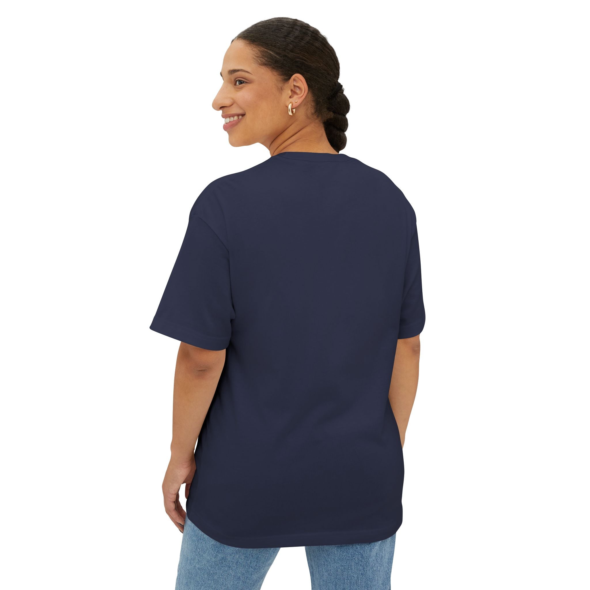 Mystical Oversized Boxy Tee - Unique Graphic Design for Spiritual Vibes
