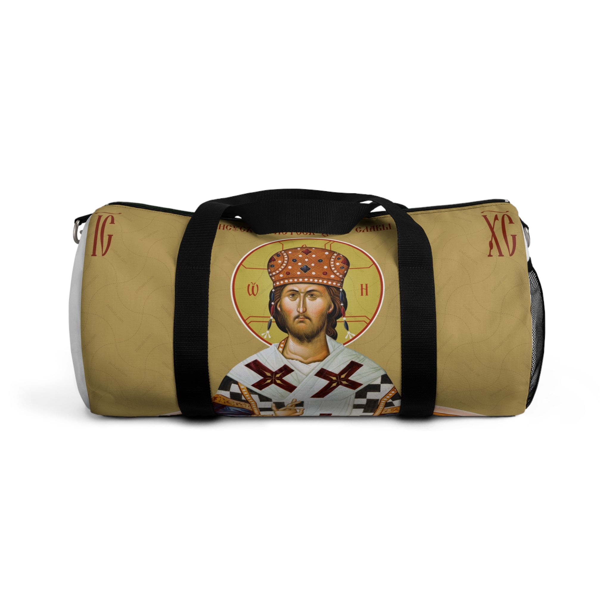 "ICXC NIKA" - Spacious Gym or Travel Bag with Christ Design