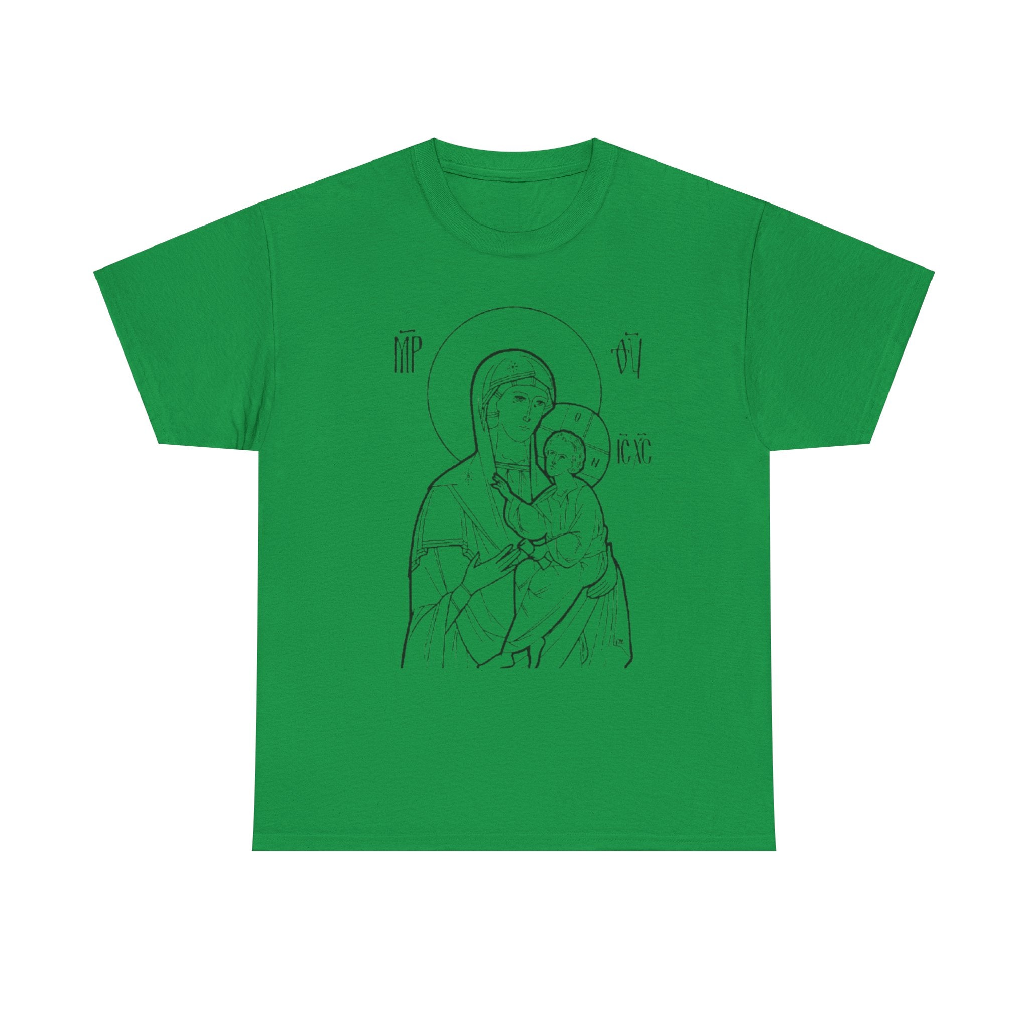 Outline - Blessed Mother & Child Design