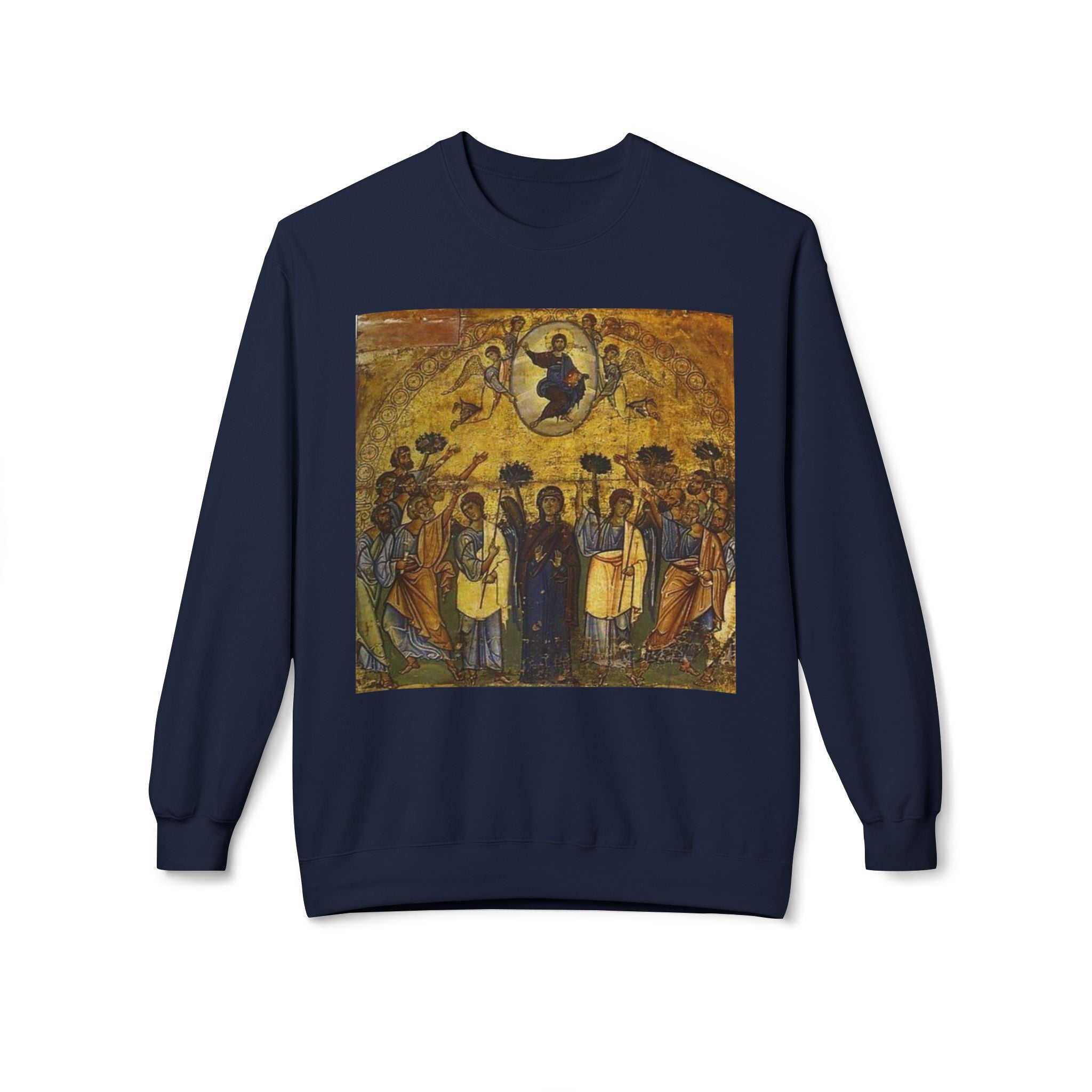 Spiritual Iconography Sweatshirt - Unisex Midweight Fleece Crewneck