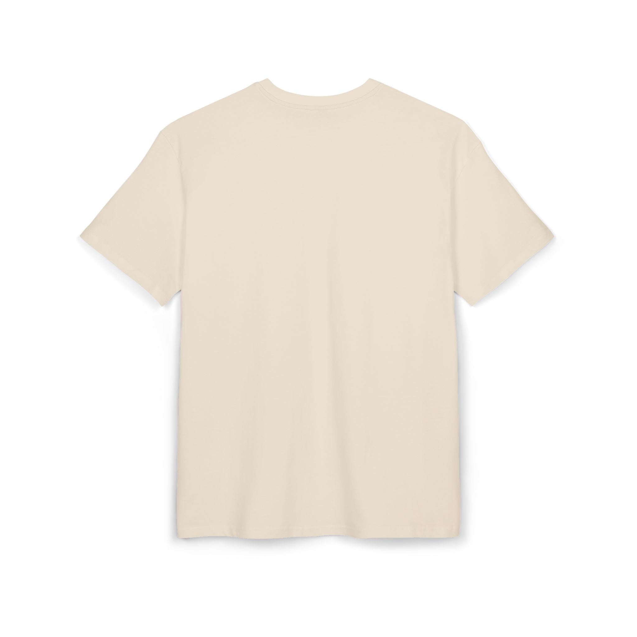 Unisex Heavy Oversize Tee - Modern Minimalist Church Design, Casual Wear for Everyday Style