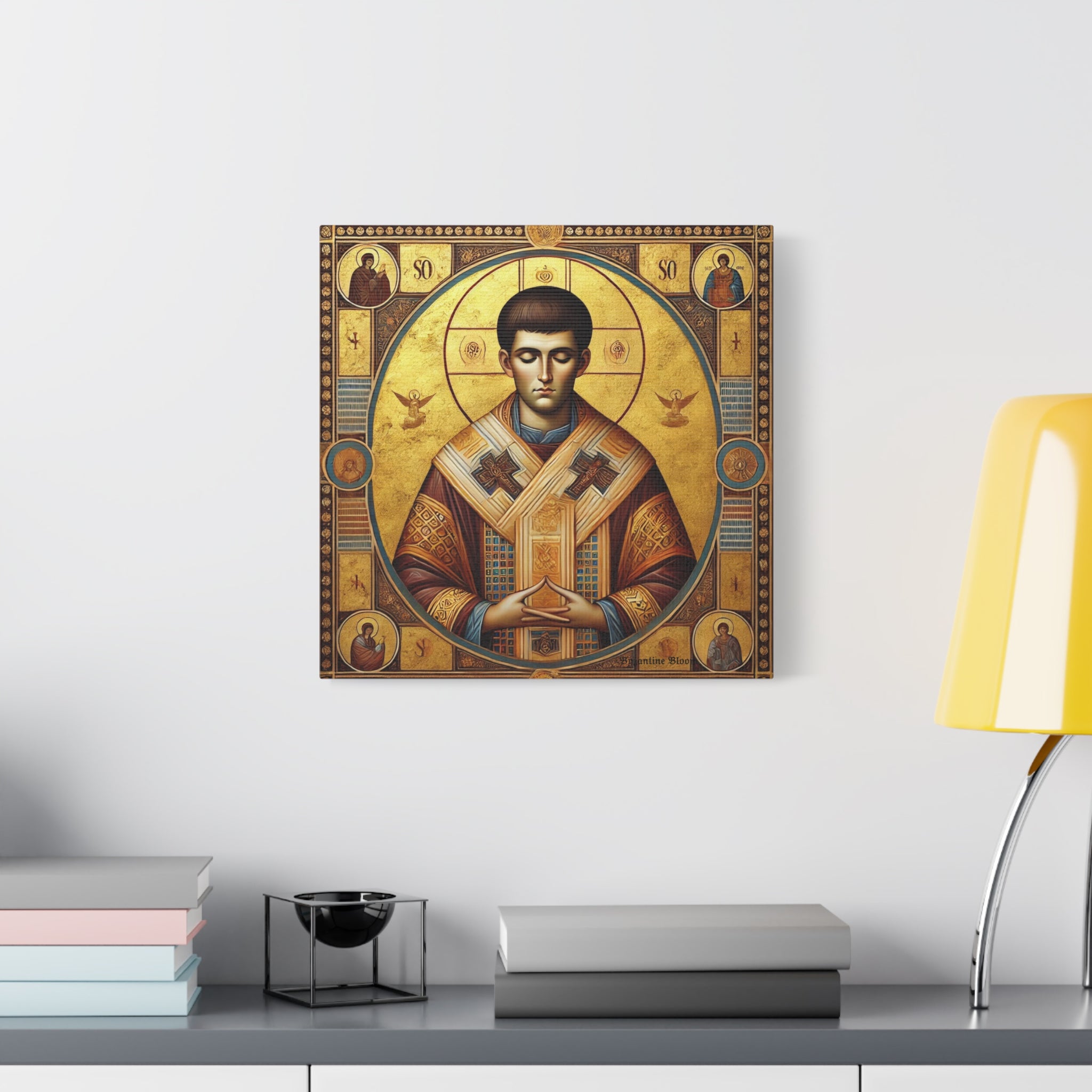 Religious Canvas Wall Art - Iconic Saint Artwork