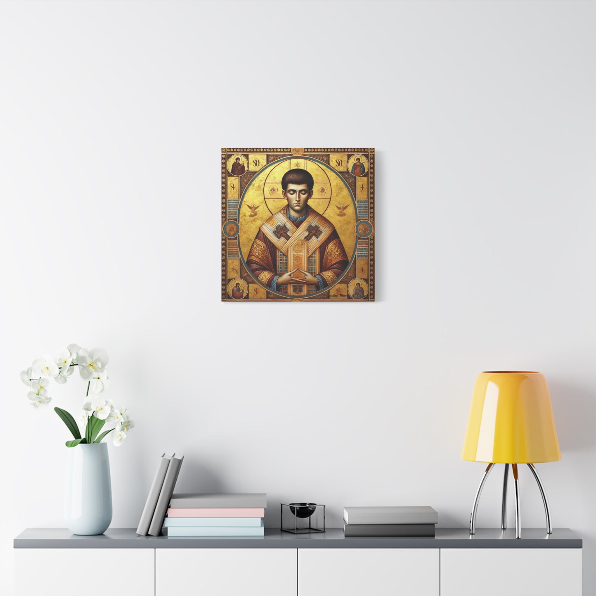 Religious Canvas Wall Art - Iconic Saint Artwork