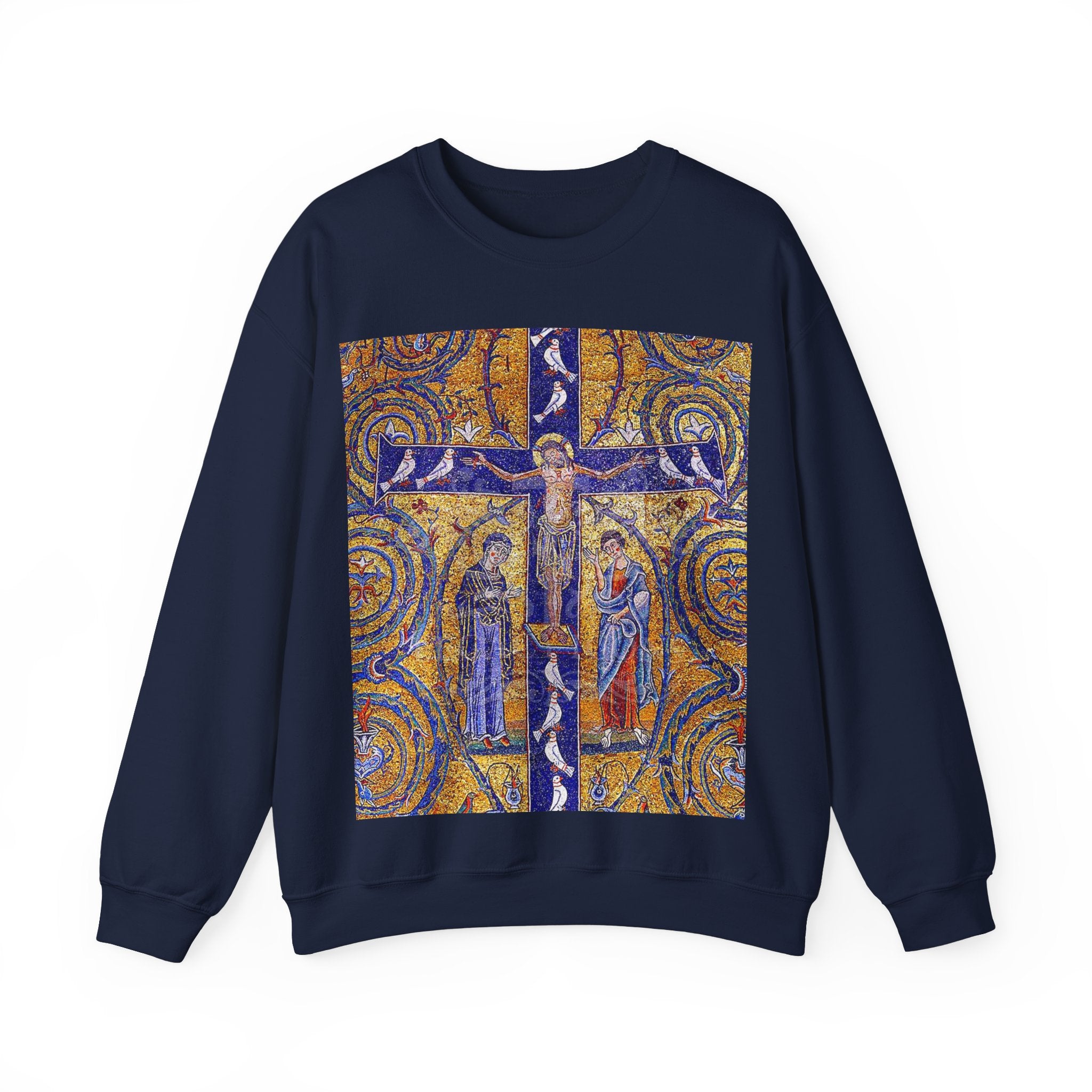 Artistic Religious Crewneck Sweatshirt - Unisex Heavy Blend™