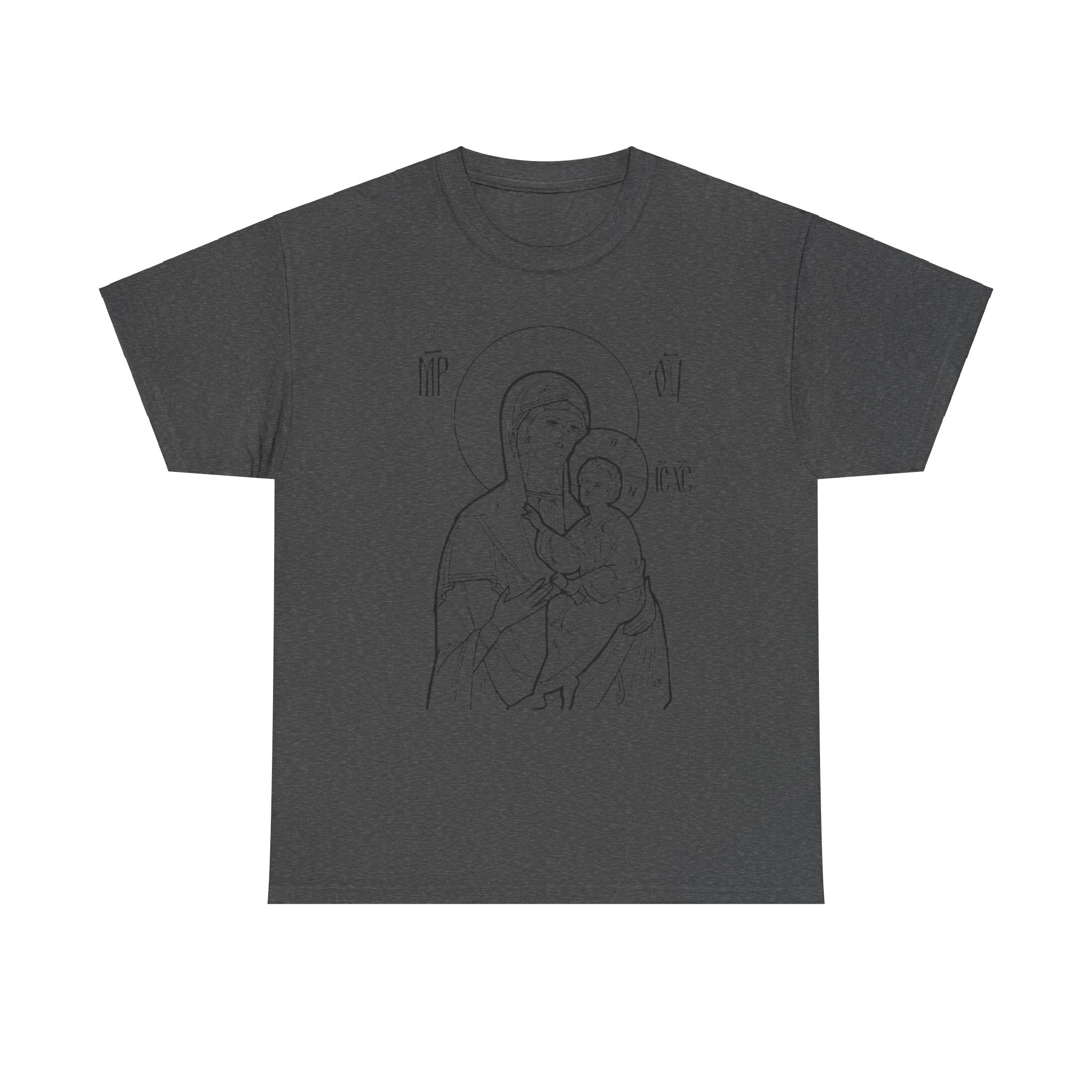 Outline - Blessed Mother & Child Design
