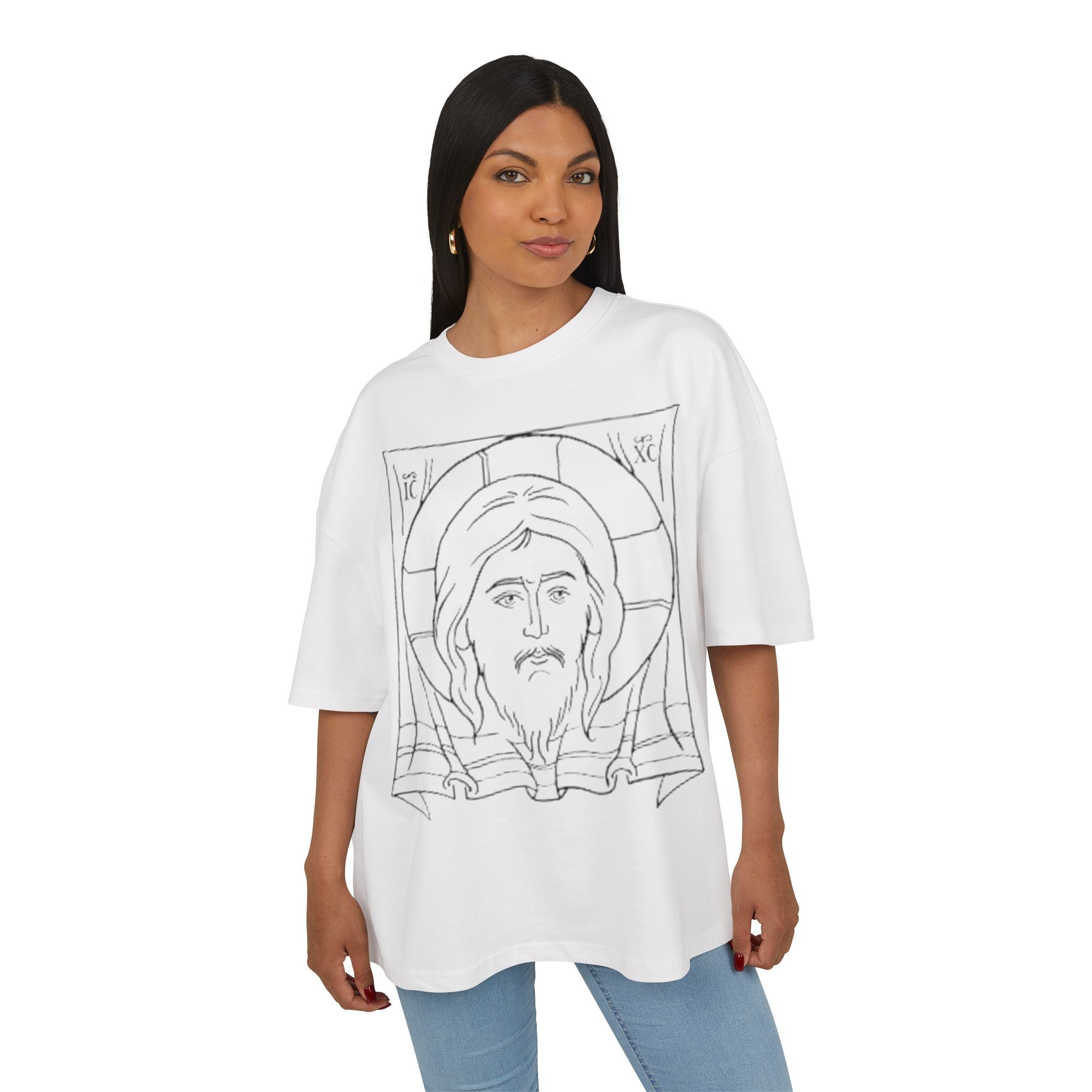 Outline- Unisex Ultra Heavy Cotton Box Tee