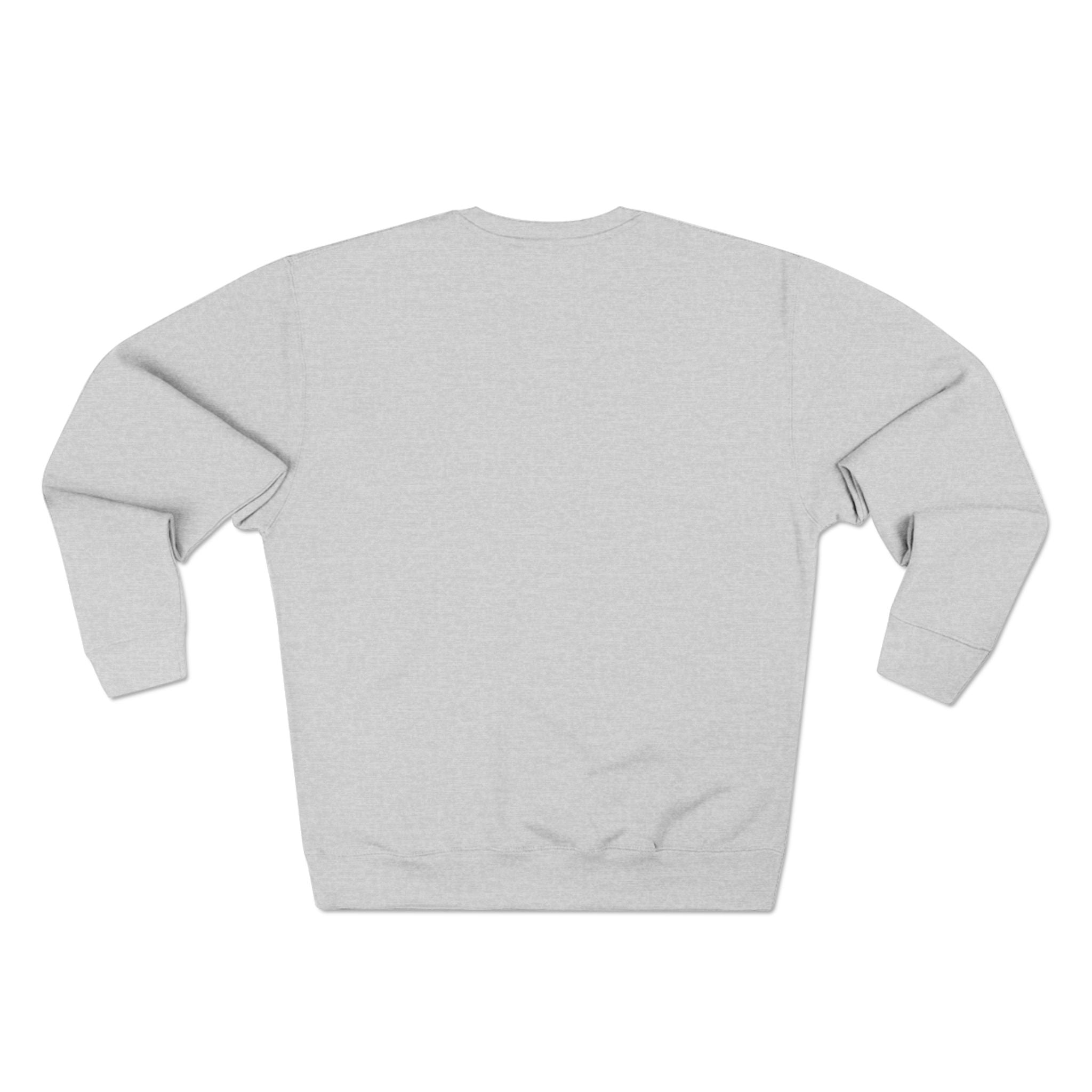 Minimalist Church Design Unisex Crewneck Sweatshirt - Cozy Spiritual Apparel