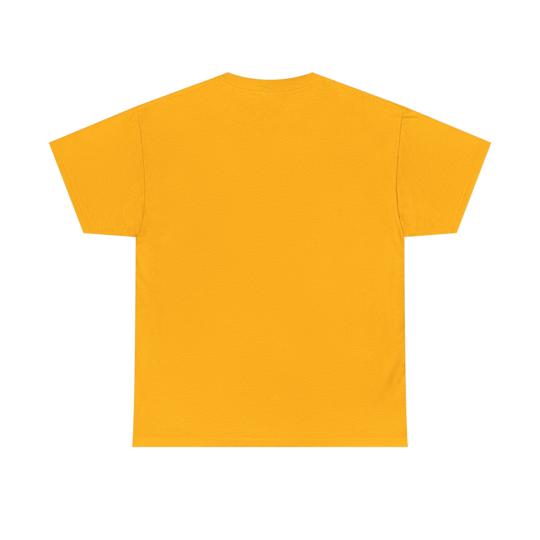 Golden Jesus Graphic Unisex Heavy Cotton Tee - Faith-Based Apparel for Spiritual Wear