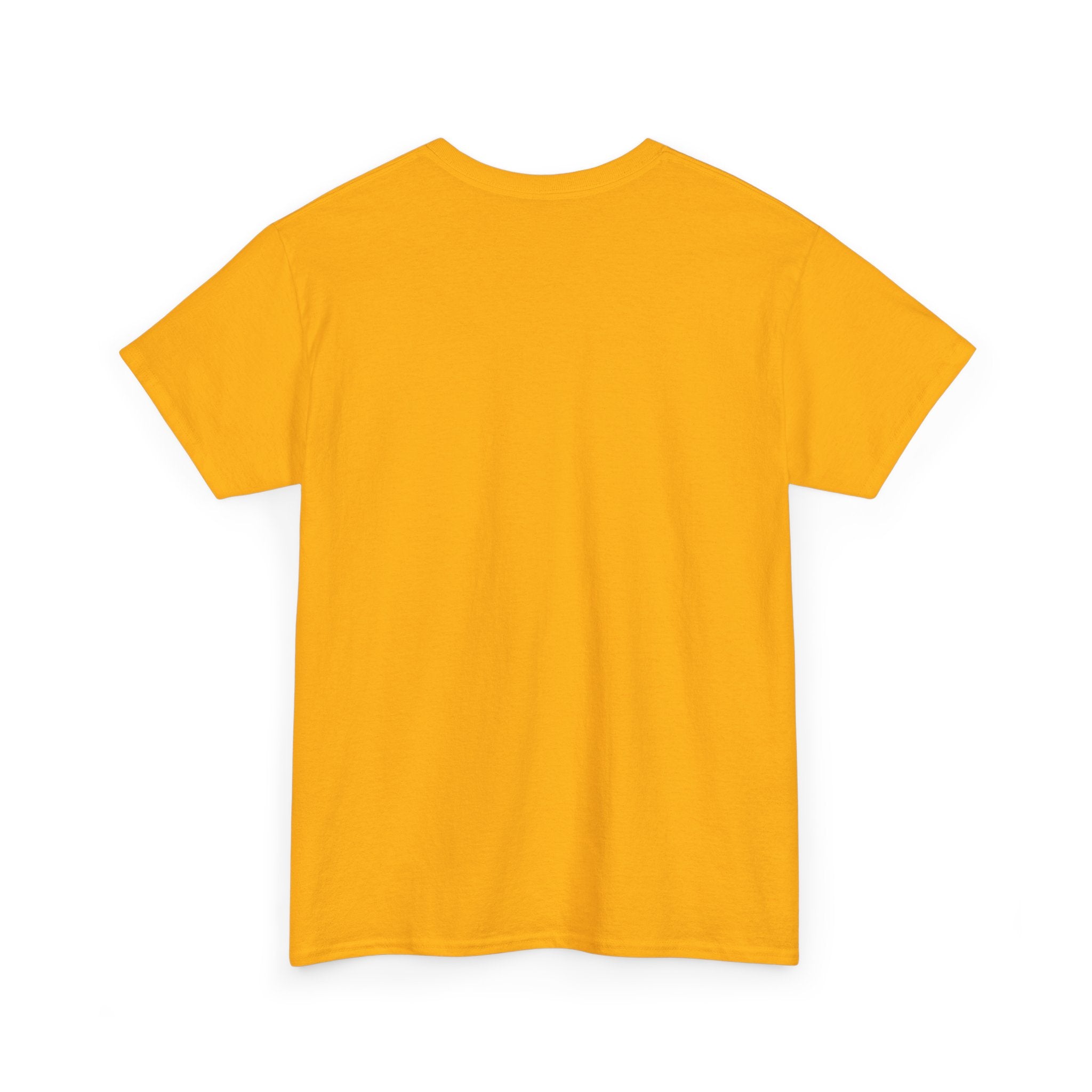 Golden Jesus Graphic Unisex Heavy Cotton Tee - Faith-Based Apparel for Spiritual Wear