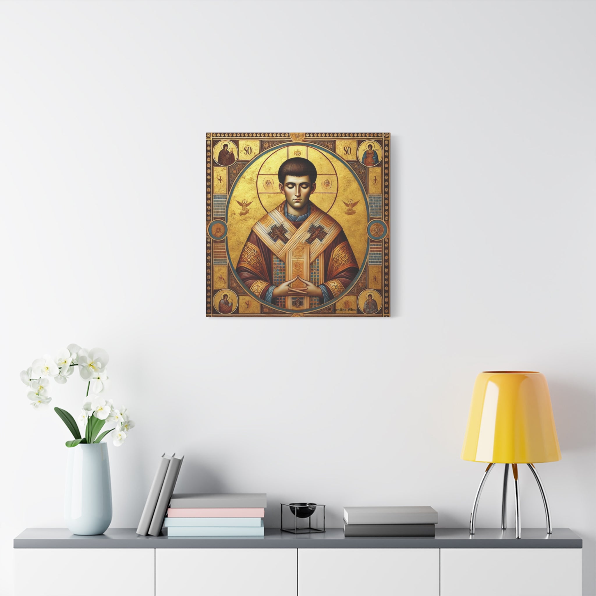 Religious Canvas Wall Art - Iconic Saint Artwork