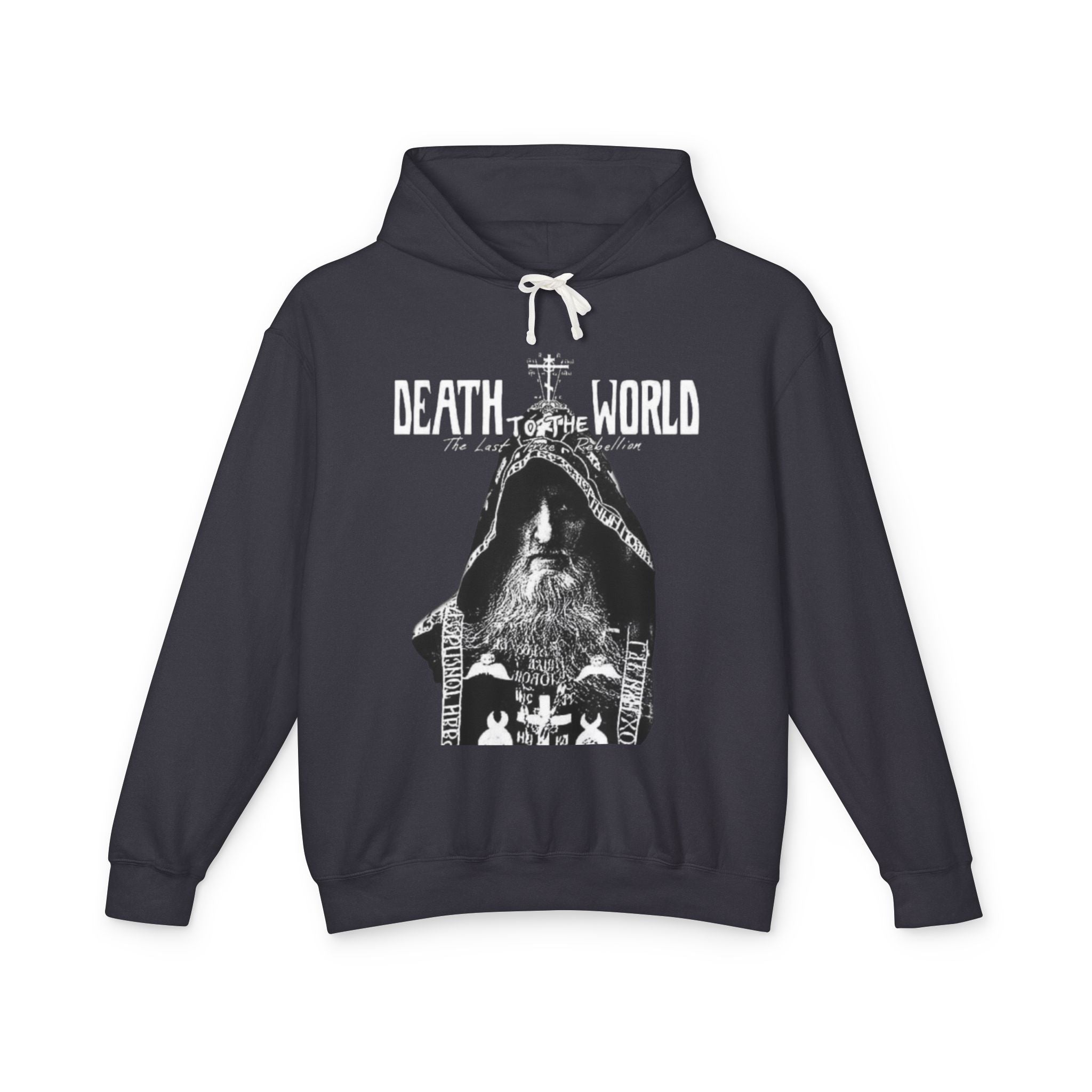 Death of the World Unisex Lightweight Hooded Sweatshirt