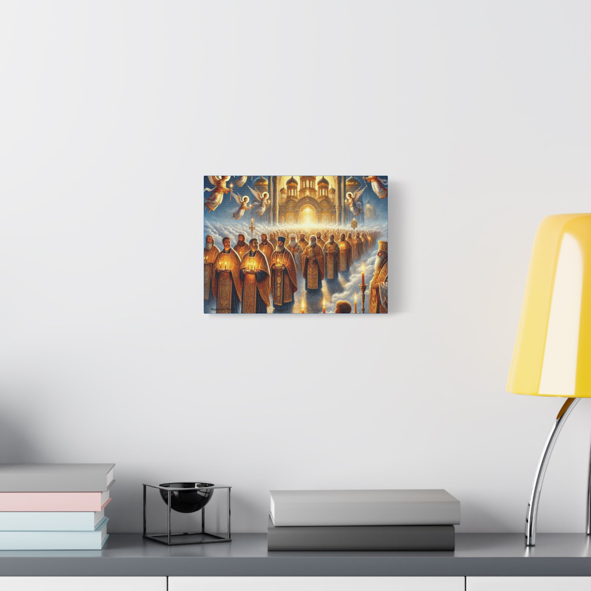 Spiritual Art Canvas Print - Orthodox Ceremony Scene