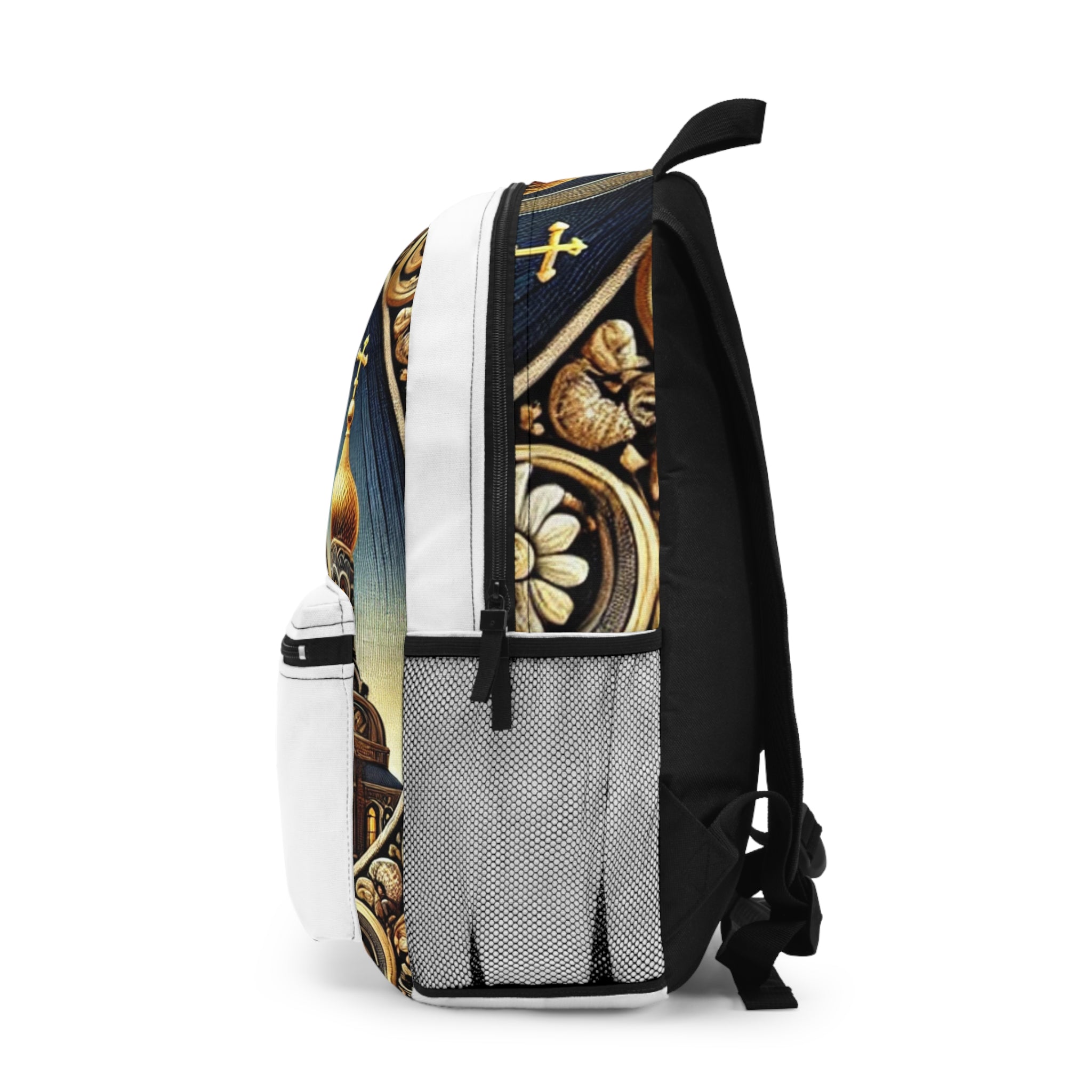 "ICXC NIKA"- Inspired Backpack with Church Design