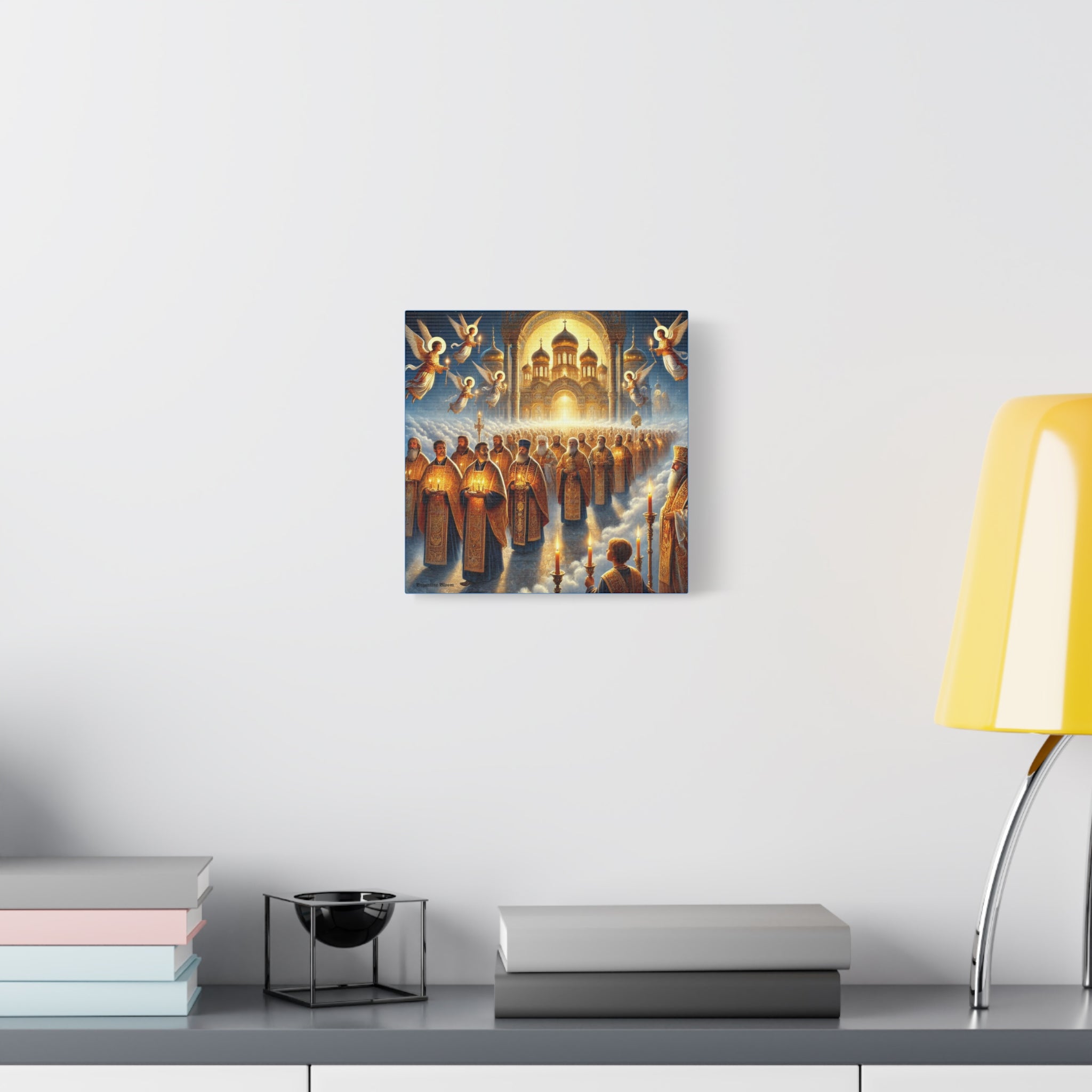 Spiritual Art Canvas Print - Orthodox Ceremony Scene