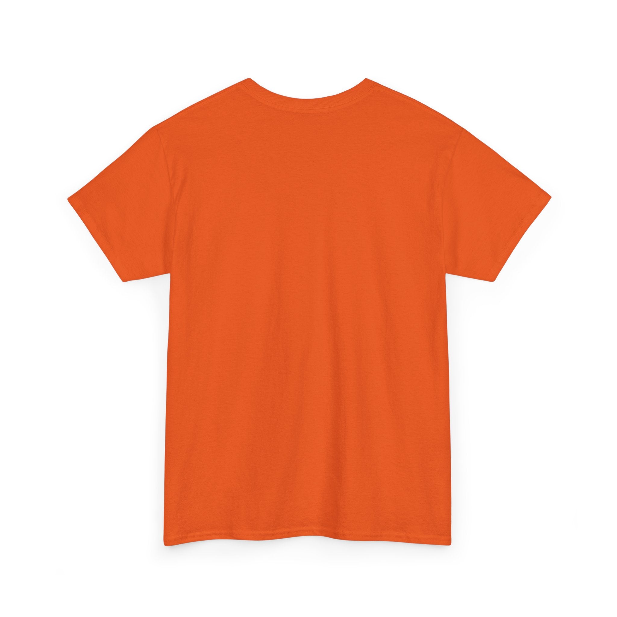 Spirituality Art Unisex Heavy Cotton Tee - Vibrant Orange