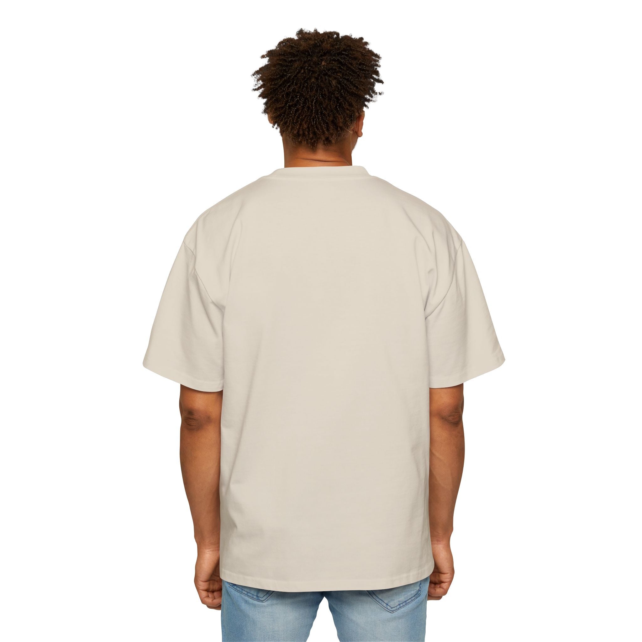 Urban Spirituality Heavy Oversized Tee - Streetwear Graphic T-Shirt