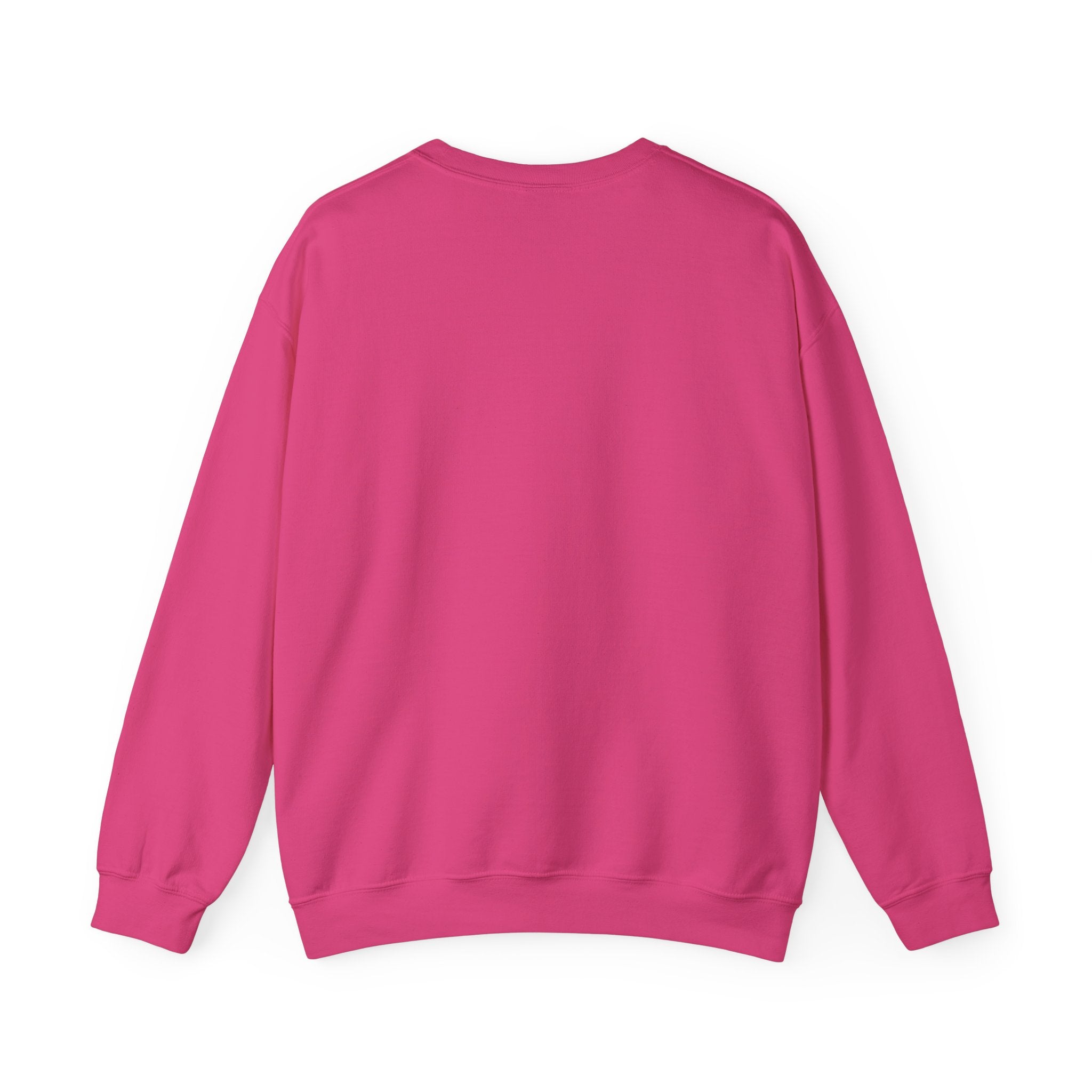 Unisex Heavy Blend™ Crewneck Sweatshirt - Colorful Mosaic Virgin Mary Design
