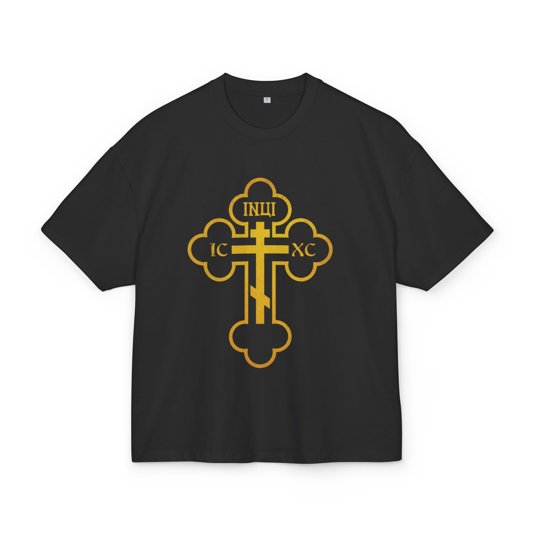 Black Ascension - Unisex Heavy Cotton Cross Tee