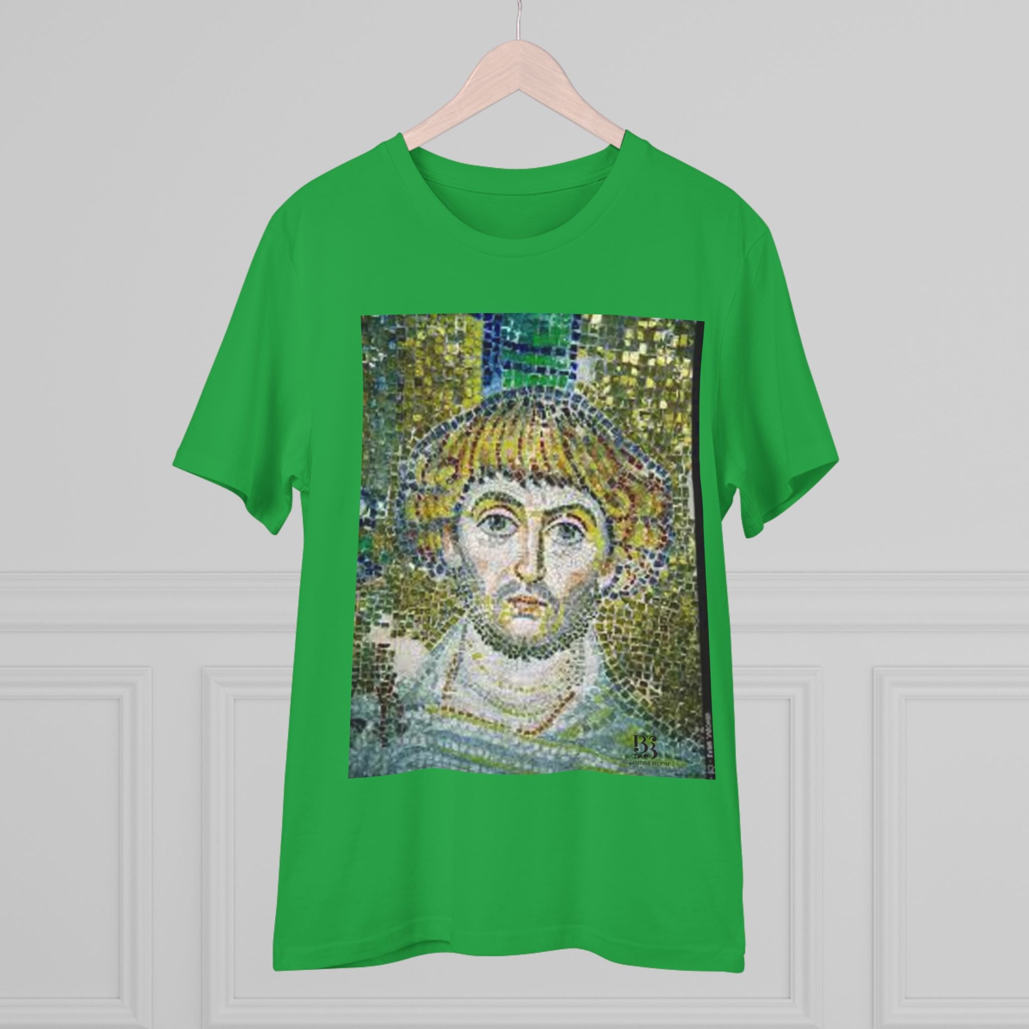 Artistic Mosaic Unisex Organic T-Shirt - Unique Vintage Design