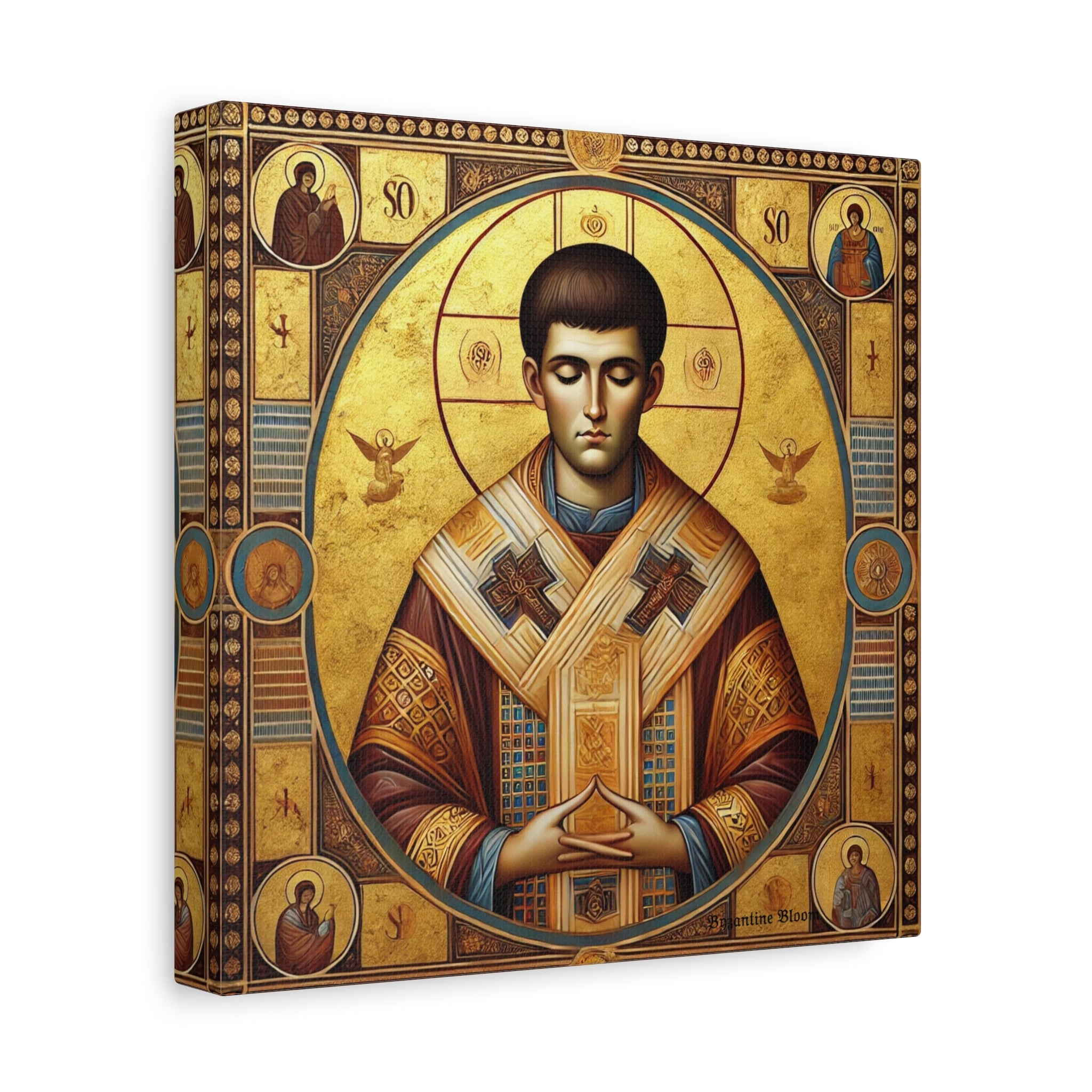 Religious Canvas Wall Art - Iconic Saint Artwork