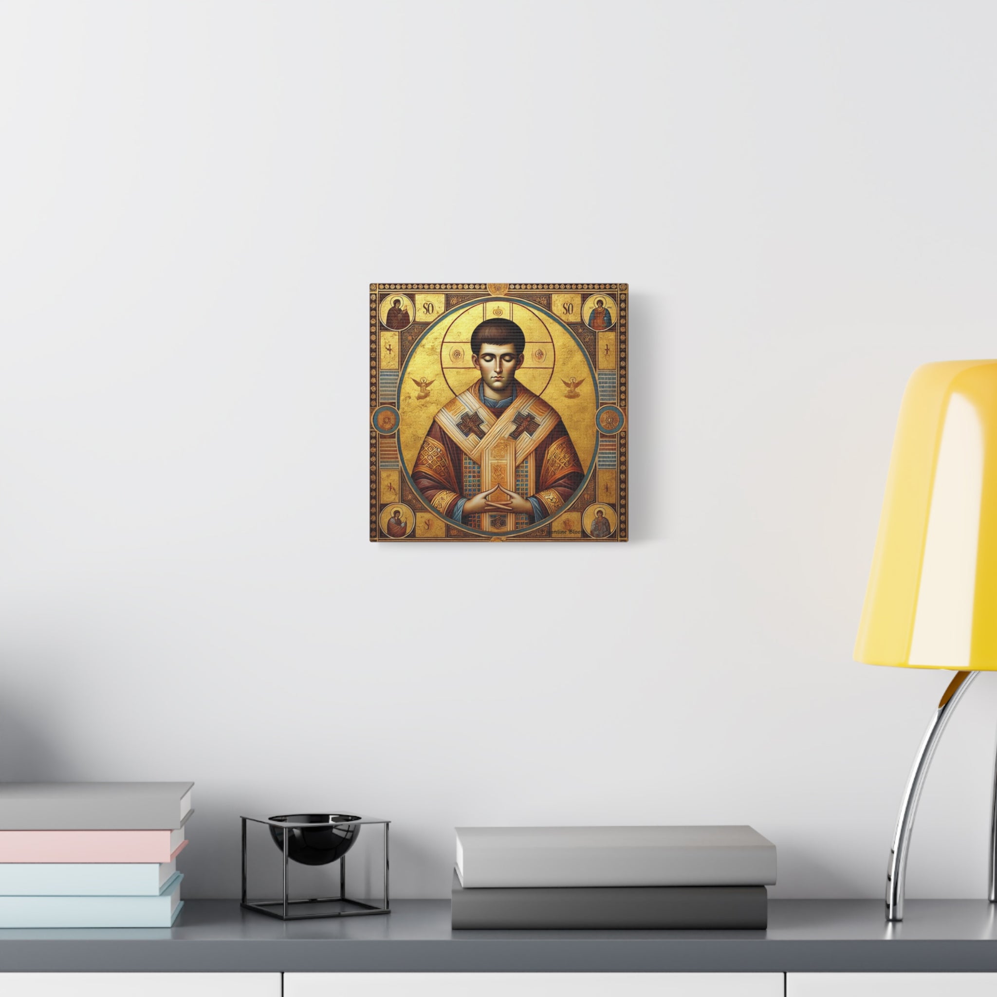 Religious Canvas Wall Art - Iconic Saint Artwork