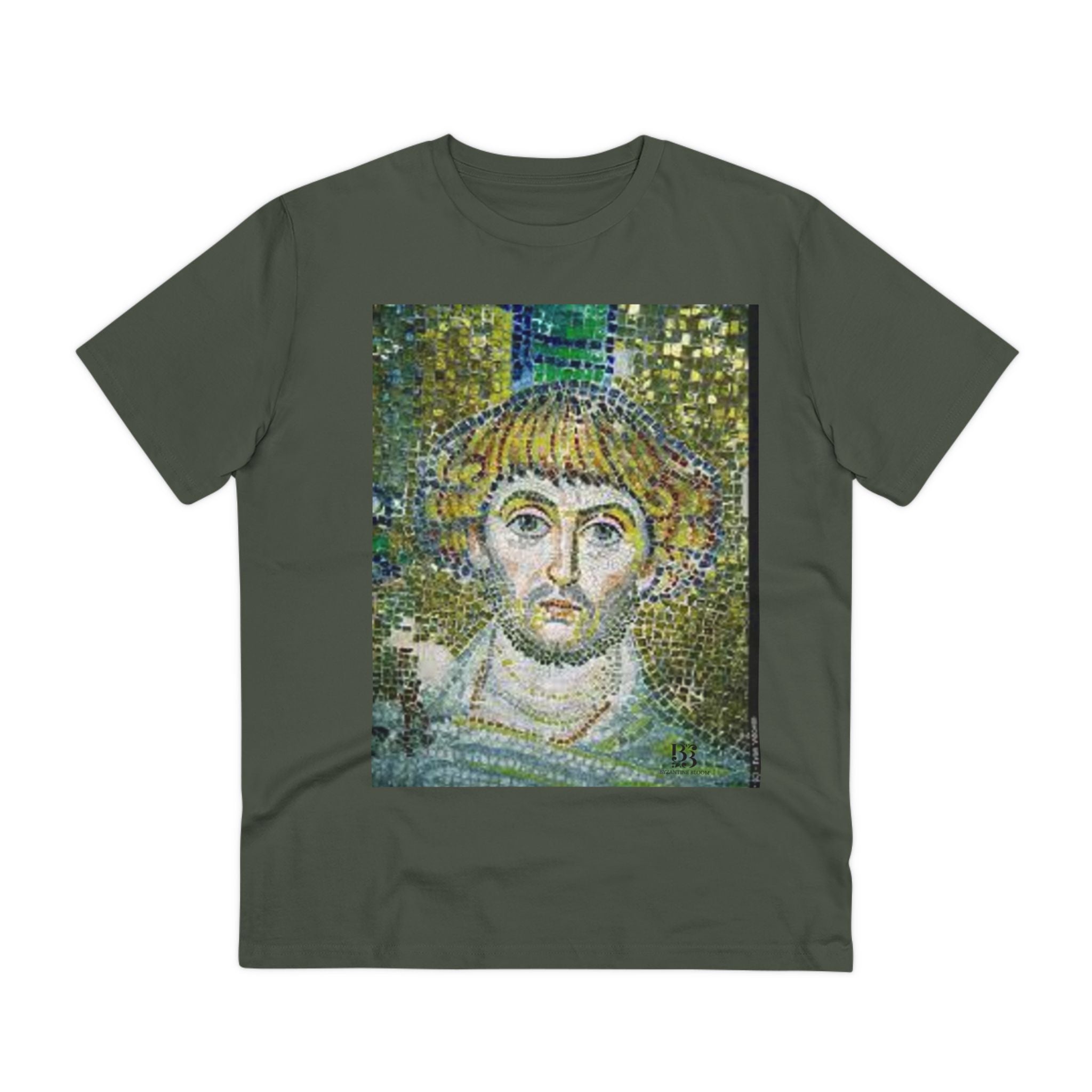 Artistic Mosaic Unisex Organic T-Shirt - Unique Vintage Design