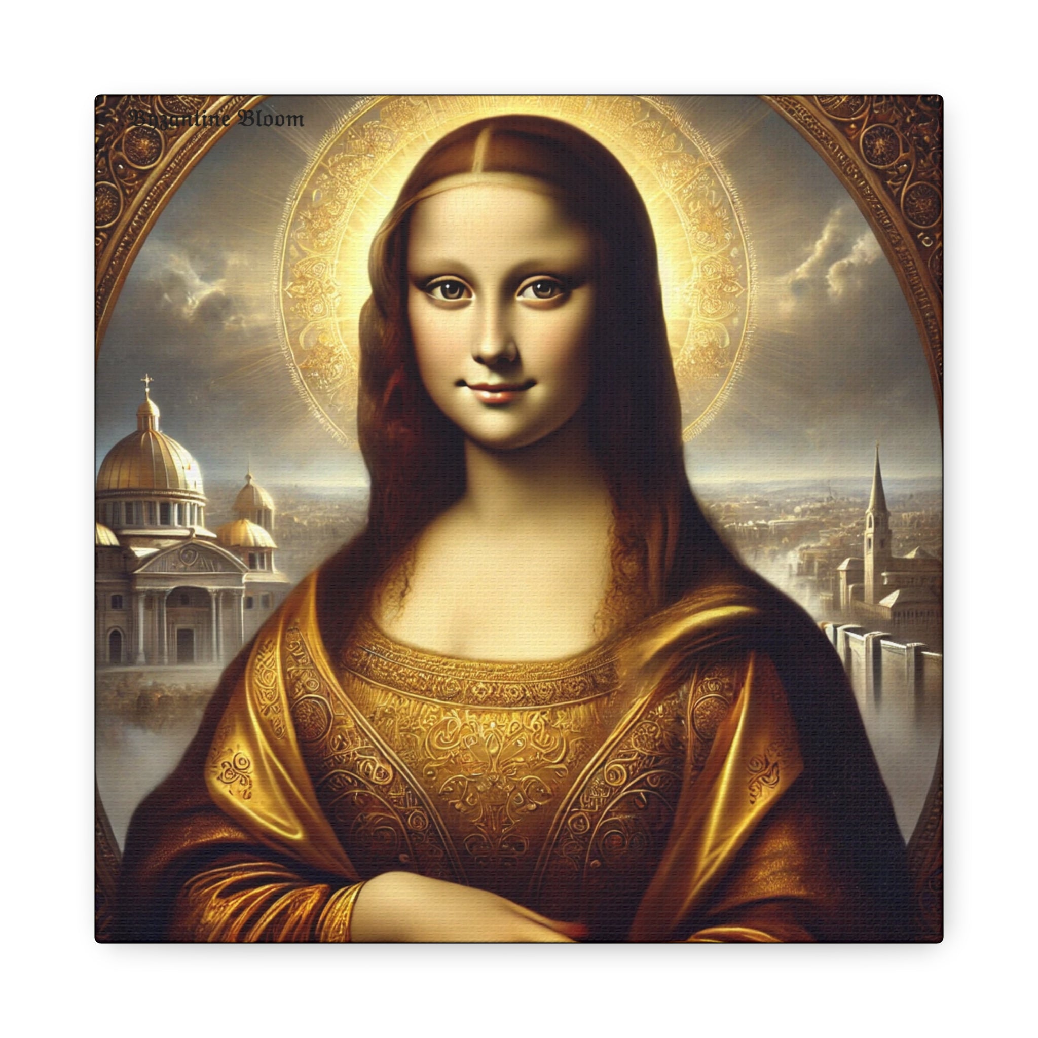 Mona Lisa Matte Canvas Wall Art – Classic Masterpiece Decor
