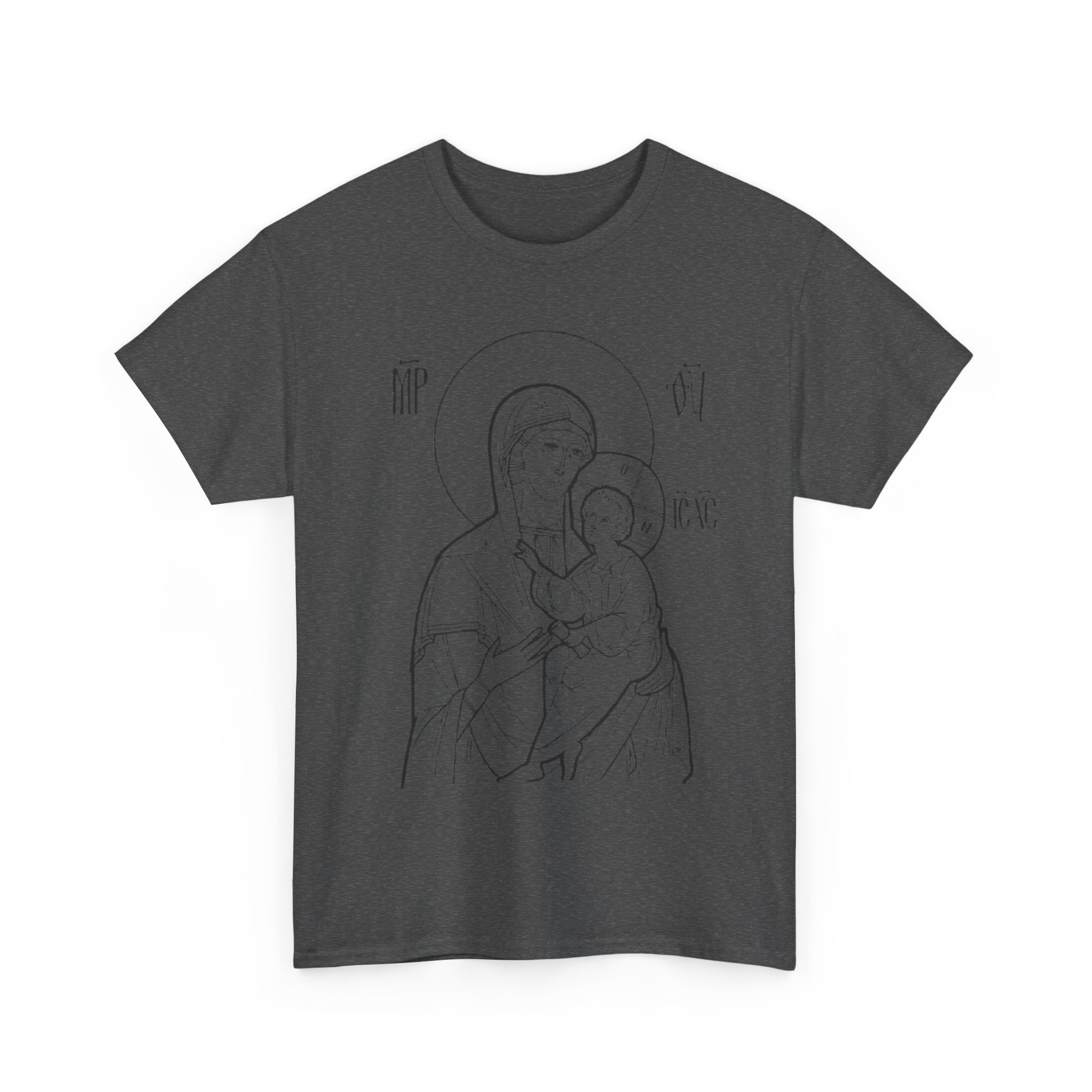 Outline - Blessed Mother & Child Design