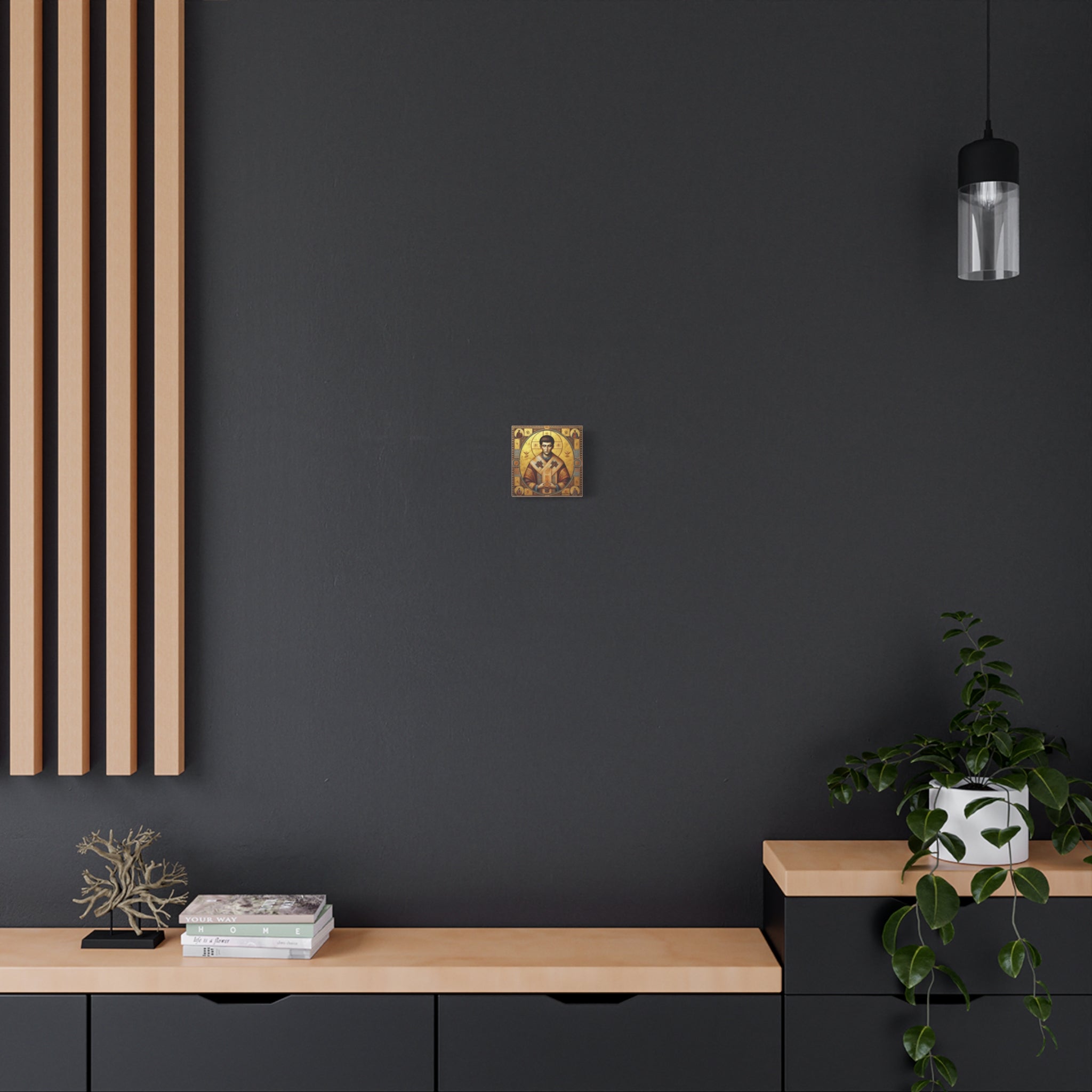 Religious Canvas Wall Art - Iconic Saint Artwork