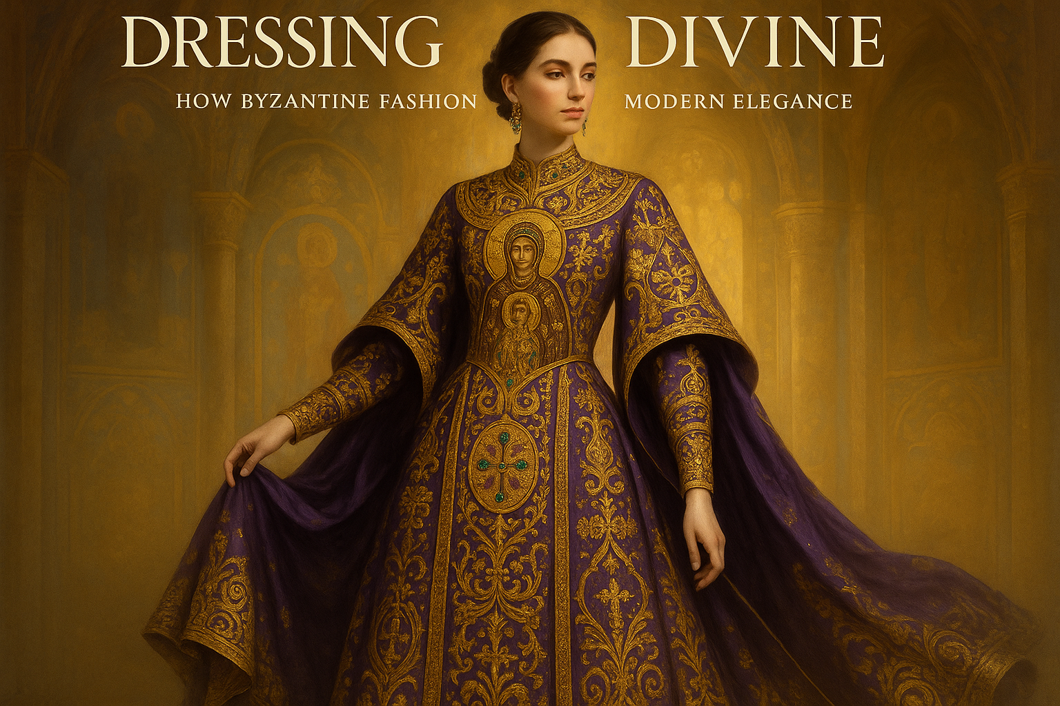 Dressing the Divine – How Byzantine Fashion Inspires Modern Elegance design inspired by the Eastern Orthodox tradition